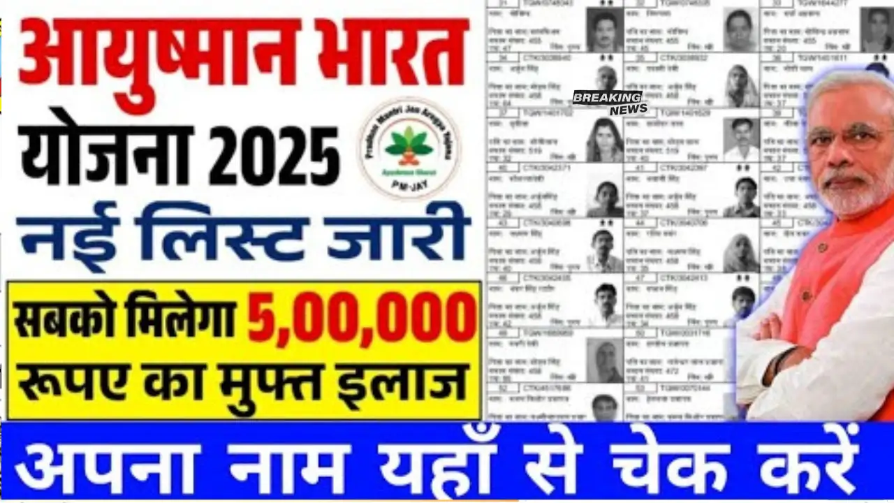 Ayushman Card New List 2025